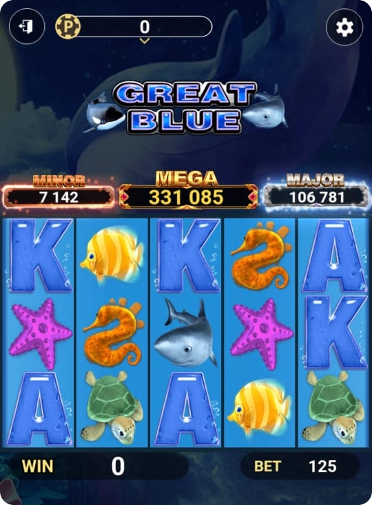 Great blue