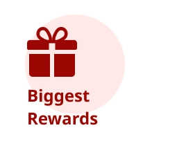 biggest rewards