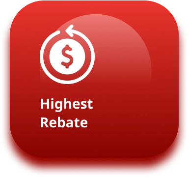 highest rebate